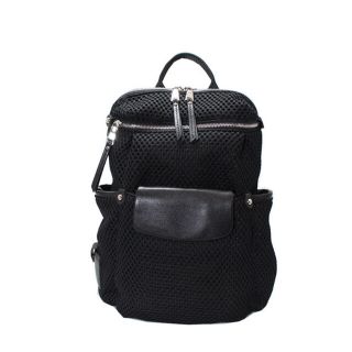 マークバイマークジェイコブス(MARC BY MARC JACOBS)の︎黒リュック✳︎カナル ✳︎ マザーズバック(リュック/バックパック)