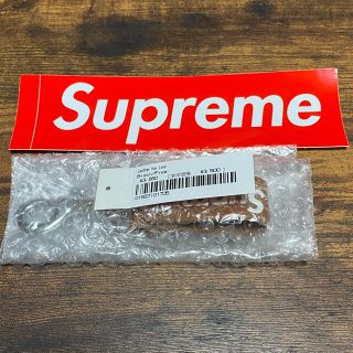 シュプリーム(Supreme)のsupreme leather key loop brown(キーホルダー)