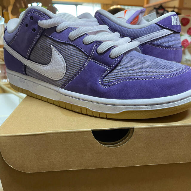 Nike SB DUNK LOW LILAC ライラック 28cmスニーカー