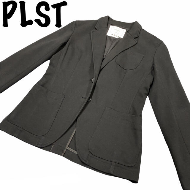 PLST(プラステ)のプラステ PLST リンクセオリー テーラードジャケット ブラック レディースのジャケット/アウター(テーラードジャケット)の商品写真