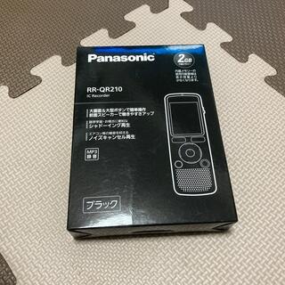 パナソニック(Panasonic)のPanasonic ICレコーダー ブラック RR-QR210(その他)