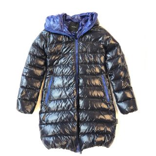 モンクレール(MONCLER)の元気様　DUVETICA ドゥベティカ　ロング　ダウン　コート　ネイビー(ダウンコート)