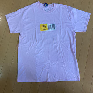アンチ(ANTI)のアンチソーシャルソーシャルクラブ　Tシャツ　ピンク　Ｌサイズ(Tシャツ/カットソー(半袖/袖なし))