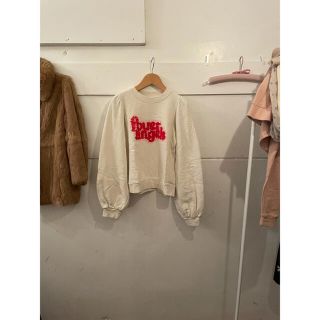 ロンハーマン(Ron Herman)のGANNI puff sleeve sweat.(トレーナー/スウェット)