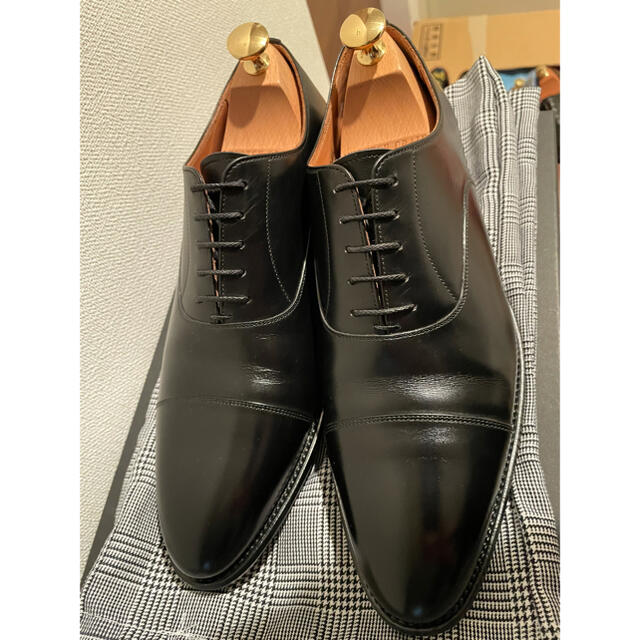 【美品】SCOTCH GRAIN 946 インペリアルブラック 25cm 革靴