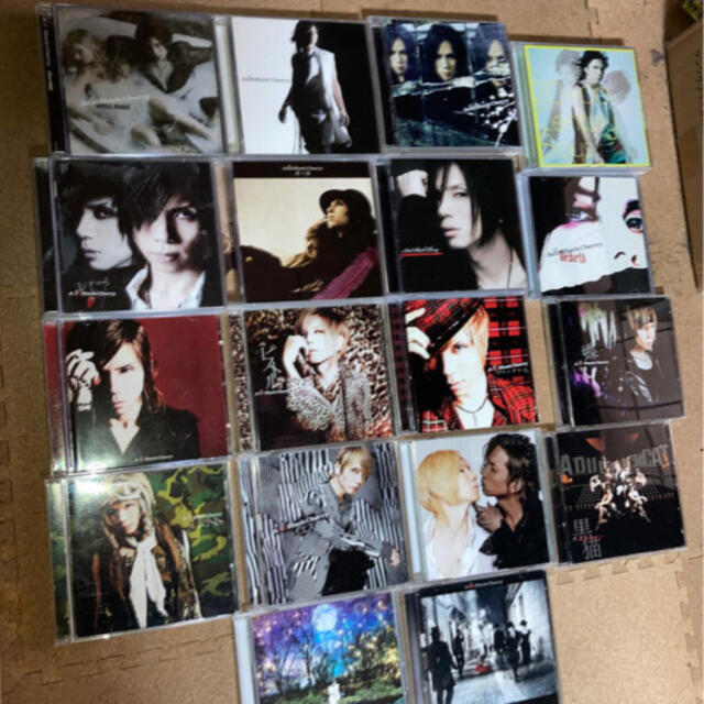 エンタメ/ホビーAcid Black Cherry 全シングル　初回盤DVD付CD19枚セット