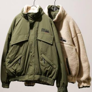 フリークスストア(FREAK'S STORE)のリバーシブルボアブルゾン　FIRST DOWN×FREAK'S STORE(ブルゾン)