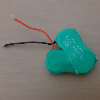 ニッケル水素電池 3.6V 40mAh　値下げ可能！！(バッテリー/充電器)