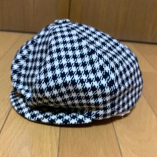 バーバリー(BURBERRY)のオールド Burberrys バーバリー 千鳥格子柄 ツィード キャスケット(キャスケット)