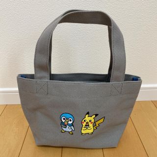 ポケモン(ポケモン)の【希少】ポケモン　ポケモンセンター　ピカチュウ　トートバッグ　倉敷帆布(キャラクターグッズ)