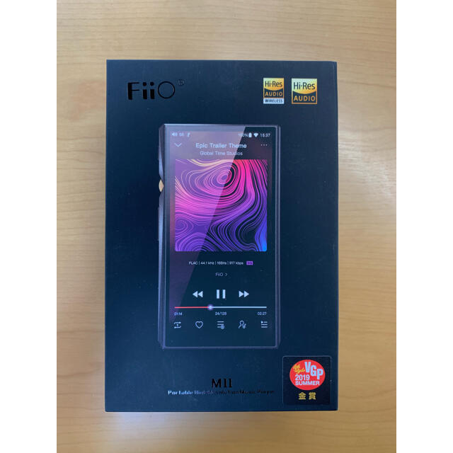 FiiO M11 純正レザーケース×2付き