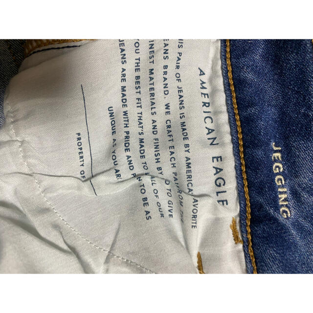 American Eagle(アメリカンイーグル)のアメリカンイーグル ダメージスキニー メンズのパンツ(デニム/ジーンズ)の商品写真