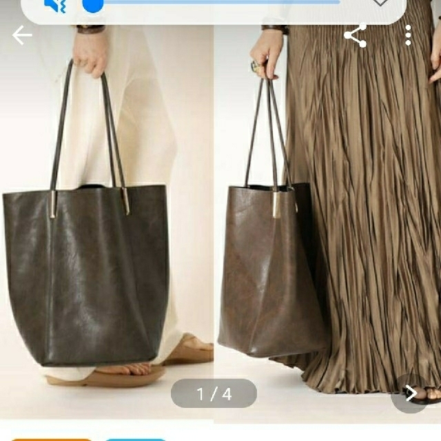 DEUXIEME CLASSE - MOHI/モヒ トートバッグ ブラウンの通販 by ピンク DEUXIEME CLASSE - MOHI/モヒ トートバッグ ブラウンの通販 by ピンク