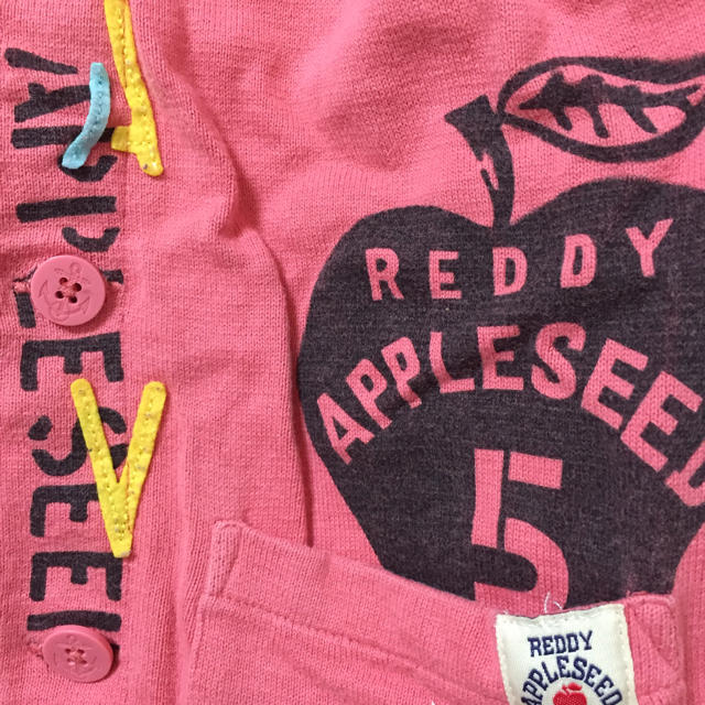 REDDY APPLESEED(レディーアップルシード)のREDDYAPPLESEED☆130cm キッズ/ベビー/マタニティのキッズ服女の子用(90cm~)(ジャケット/上着)の商品写真