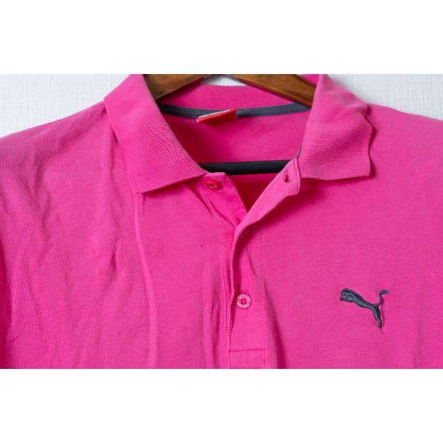 PUMA(プーマ)のPUMA プーマ　ポロシャツ　半袖　ピンク メンズのトップス(ポロシャツ)の商品写真