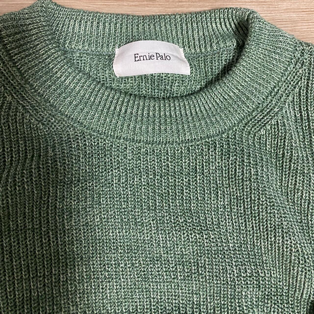 Ernie Palo Knit リネンコットンニット 21SS