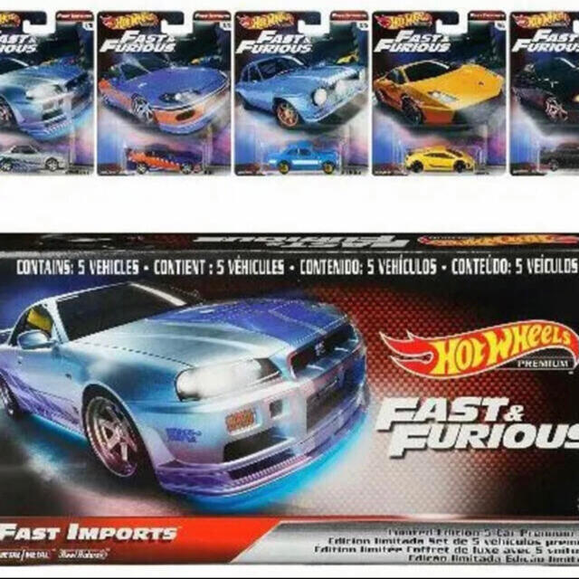 ホットウィール HOT WHEELS  ワイルドスピード  プレミアムボックスおもちゃ/ぬいぐるみ