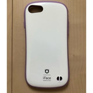 アイフォーン(iPhone)のアイフェイス　iFace  iPhone8 パープル(iPhoneケース)