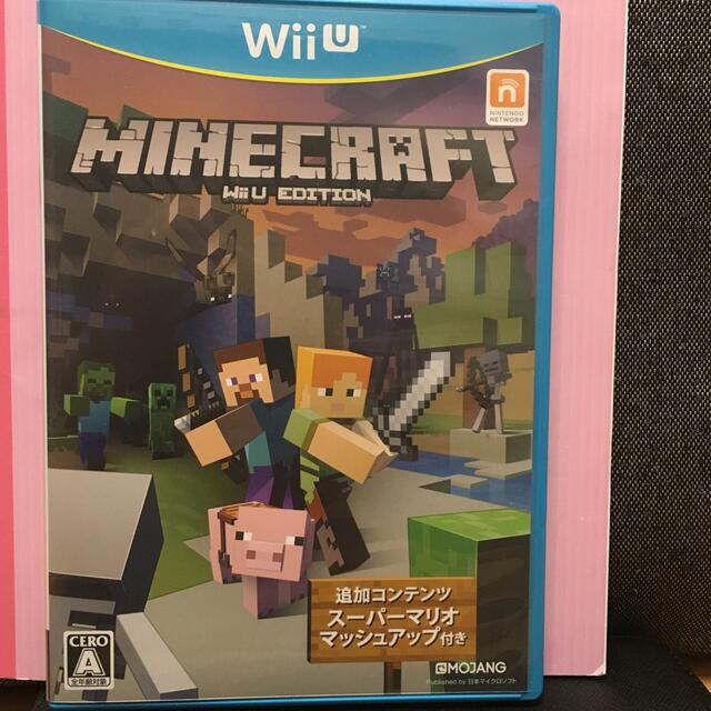 Minecraft： Wii U Edition Wii U エンタメ/ホビーのゲームソフト/ゲーム機本体(家庭用ゲームソフト)の商品写真