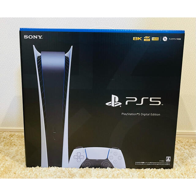 PlayStation(プレイステーション)の★新品未使用★ PlayStation5 ( ps5 本体 )  即日配送OK! エンタメ/ホビーのゲームソフト/ゲーム機本体(家庭用ゲーム機本体)の商品写真