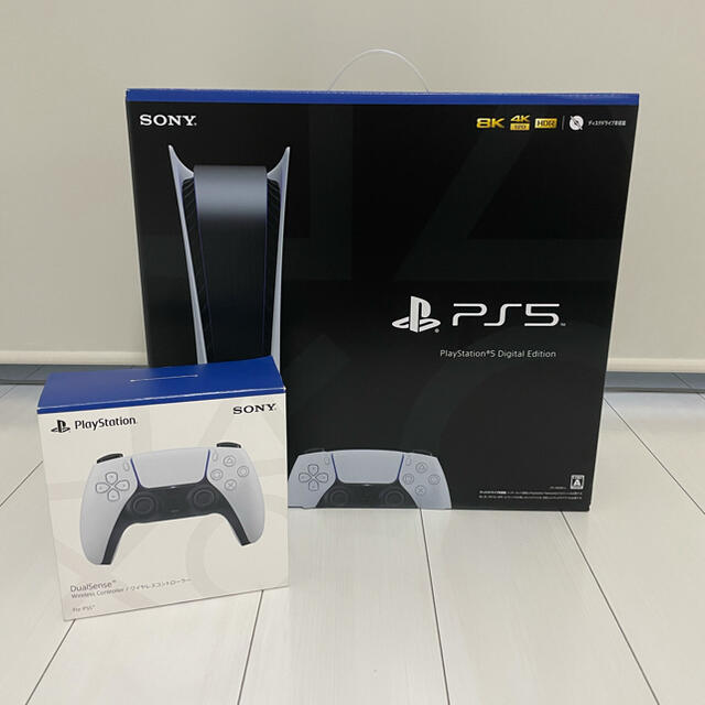 PS5 digital edition 別売りコントローラー付き