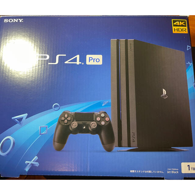 PS4 Pro CUH-7100B B01 1TB ジェットブラック