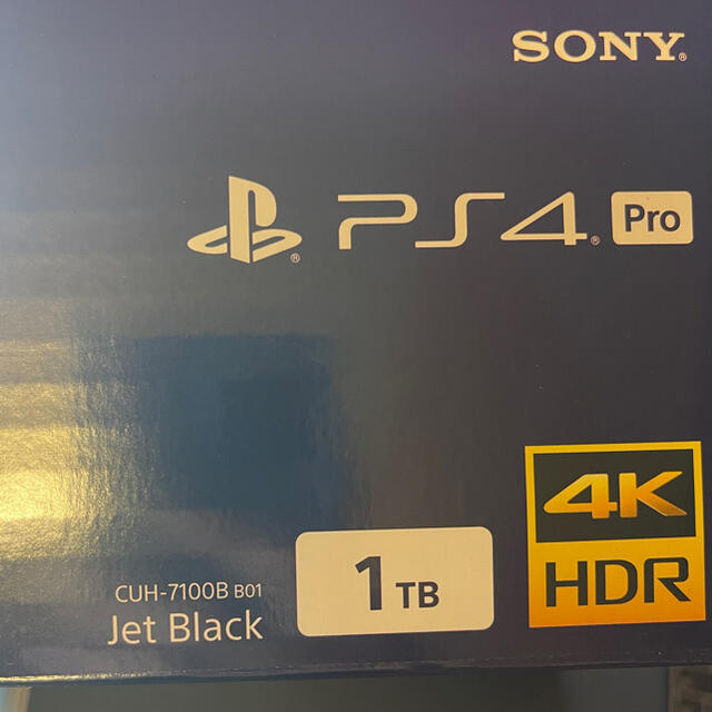 PS4 Pro CUH-7100B B01 1TB ジェットブラック