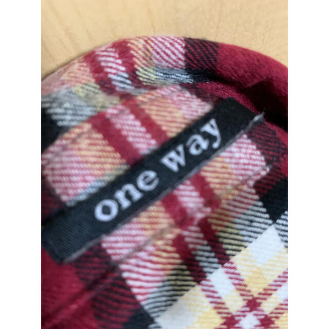 one*way(ワンウェイ)のoneway チェックシャツ レディースのトップス(シャツ/ブラウス(長袖/七分))の商品写真