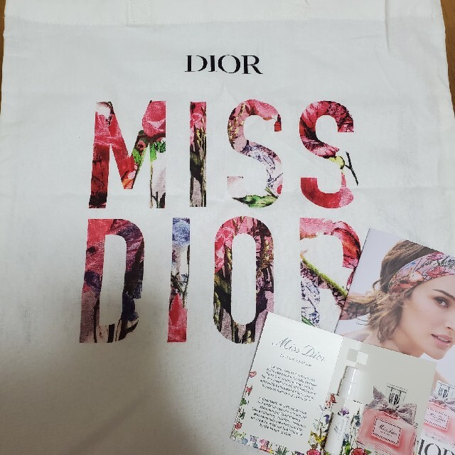 Dior(ディオール)のMiss Dior ミスディオール ノベルティ トートバッグ レディースのバッグ(トートバッグ)の商品写真