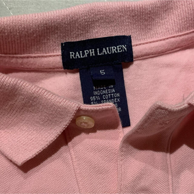 Ralph Lauren(ラルフローレン)の値下げ！Ralph Lauren ポロワンピース　110 キッズ/ベビー/マタニティのキッズ服女の子用(90cm~)(ワンピース)の商品写真