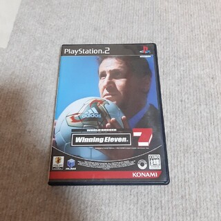 プレイステーション2(PlayStation2)のPS2ソフト　ウイニングイレブン７(家庭用ゲームソフト)