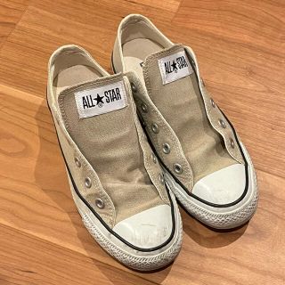 コンバース(CONVERSE)のコンバース スニーカー ベージュ 23.0㎝(スニーカー)