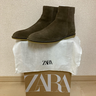 ザラ ブーツ(メンズ)（ブラウン/茶色系）の通販 27点 | ZARAのメンズを