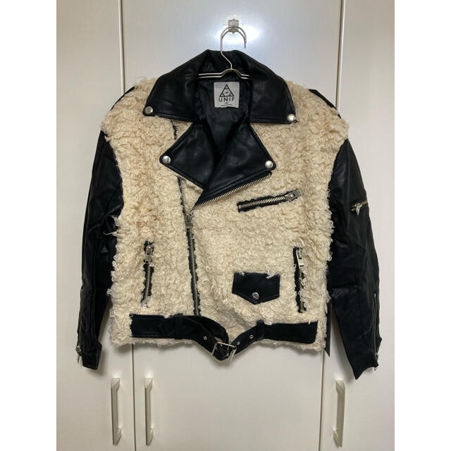 UNIF アウター  ライダース XSサイズ タグ付き新品