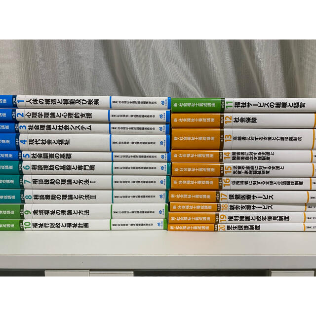 社会福祉士養成講座　中央法規テキスト一式