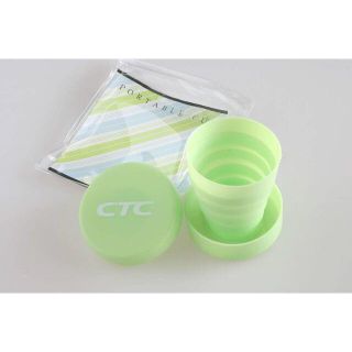 非売品! 伊藤忠 テクノソリューションズ ctc ノベルティ 携帯用 コップ(ノベルティグッズ)