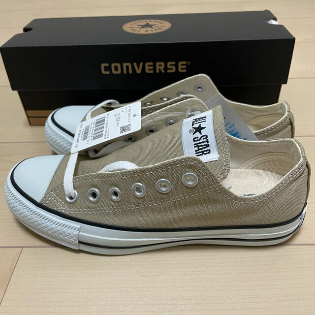 CONVERSE(コンバース)の【新品】コンバース オールスター ベージュ 23.5cm レディースの靴/シューズ(スニーカー)の商品写真