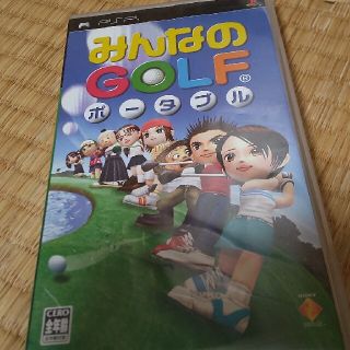 プレイステーションポータブル(PlayStation Portable)のみんなのGOLF ポータブル PSP(その他)