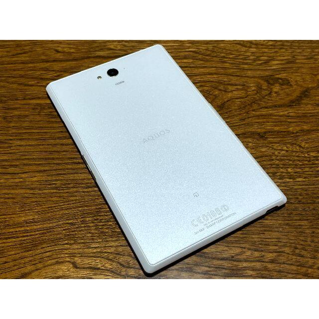 AQUOS PAD SH-06F ホワイト 1