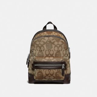 アベイシングエイプ(A BATHING APE)のbape coach backpack(リュック/バックパック)