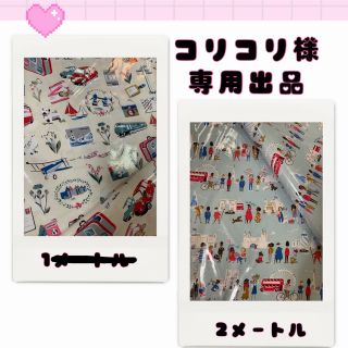 キャスキッドソン(Cath Kidston)の(1256)輸入品CathKidstonキャスキッドソンシーチングラミネート生地(生地/糸)