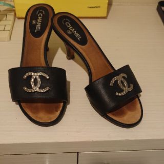 CHANEL ミュール シャネル  36  23  23.5(ミュール)