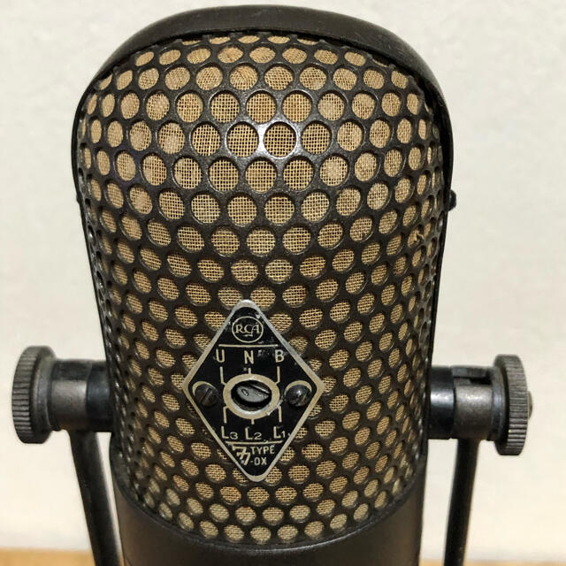 RCA TYPE77-DX リボンマイク ビンテージ品 動作品の通販 by RCA TYPE77-DX リボンマイク ビンテージ品 動作品の通販 by