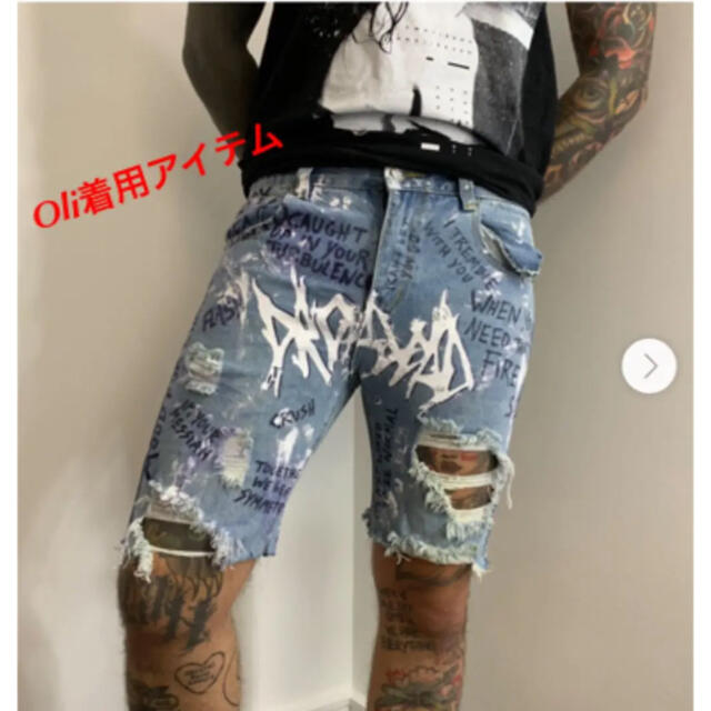 DROP DEAD ドロップデッド ☆ 生産終了 完売 ショートデニムパンツ