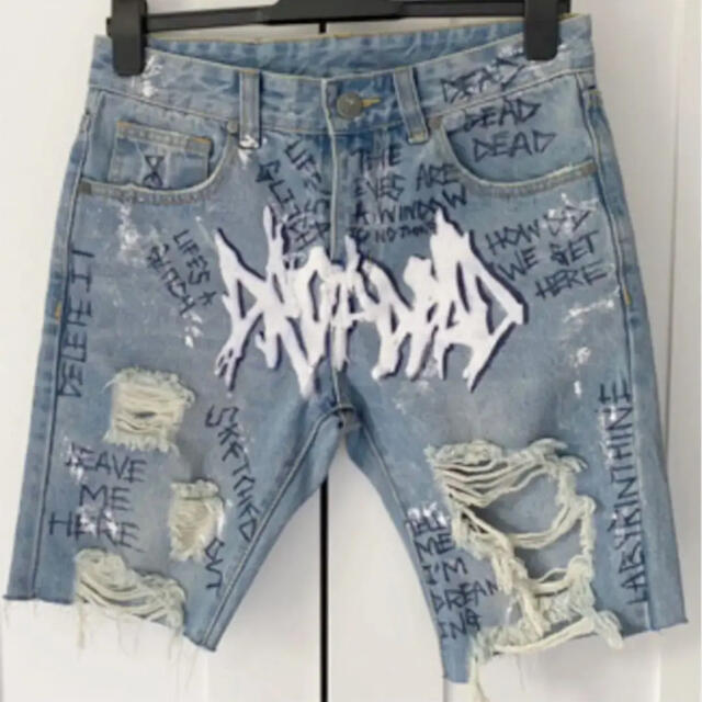 DROP DEAD ドロップデッド ☆ 生産終了 完売 ショートデニムパンツの