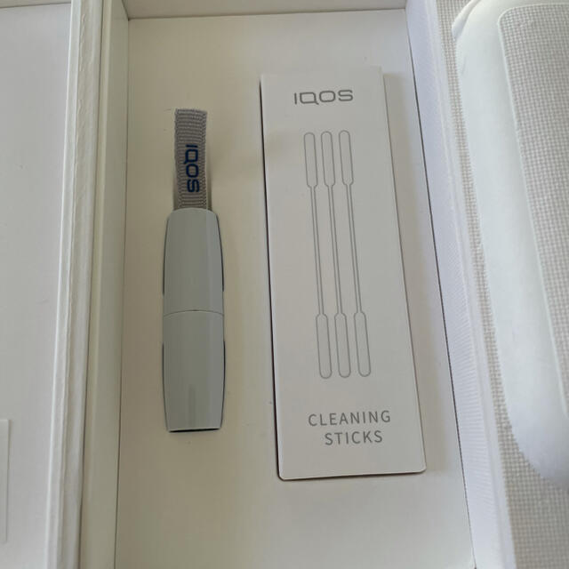 iQOS DUO ２セット　ゴールド　ネイビー メンズのファッション小物(タバコグッズ)の商品写真