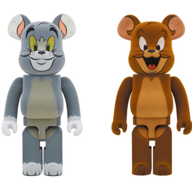 BE@RBRICK TOM AND JERRYフロッキー Ver. 1000％人形