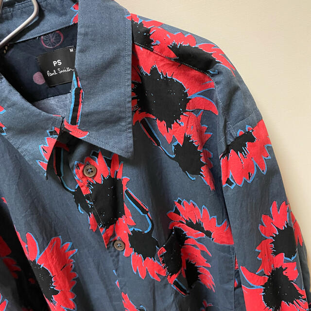 Paul Smith - Paul Smith SUN FLOWER PRINT SHIRT サイズMの通販 by ...