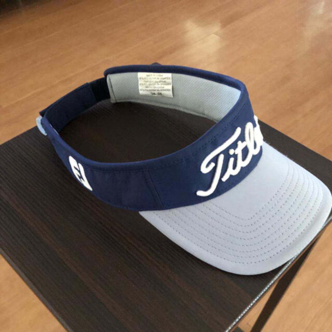 Titleist(タイトリスト)の☆中古品タイトリストバイザー☆ スポーツ/アウトドアのゴルフ(その他)の商品写真