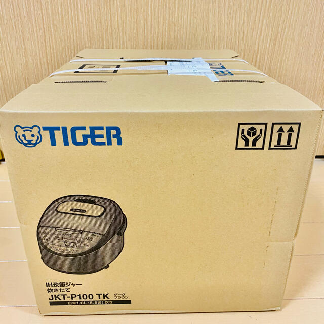 TIGER - 【新品・箱未開封】タイガー炊飯器 JKT P100TK